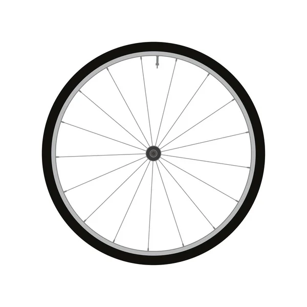 Fahrradradvektor — Stockvektor