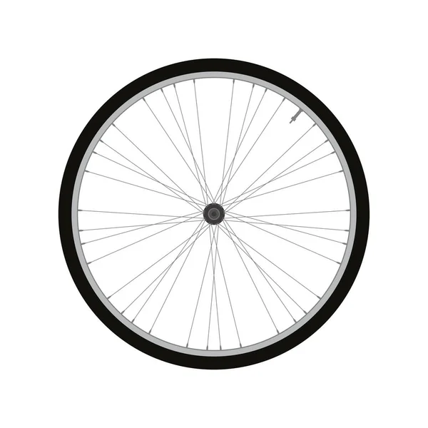 Vecteur de roue de vélo — Image vectorielle