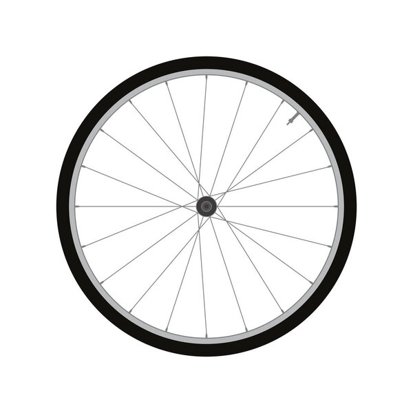 bicycle wheel vector