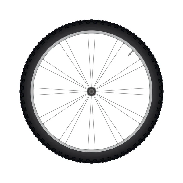 Fiets wiel vector — Stockvector