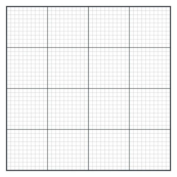 Graphik Papier Koordinate Papier Gitterpapier Quadrat Papier — Stockvektor