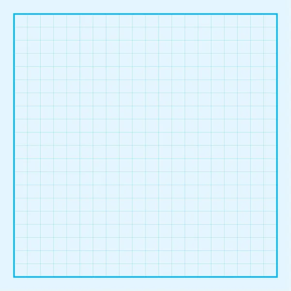 Papel gráfico azul coordenar papel grade papel quadrado papel — Vetor de Stock