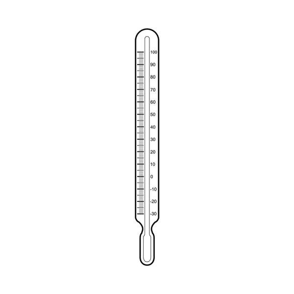 Сравнение вектора трех температурных шкал — стоковый вектор
