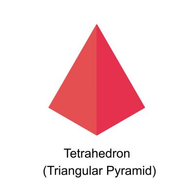 Temel 3d geometrik şekiller izole bir beyaz arka plan vektör