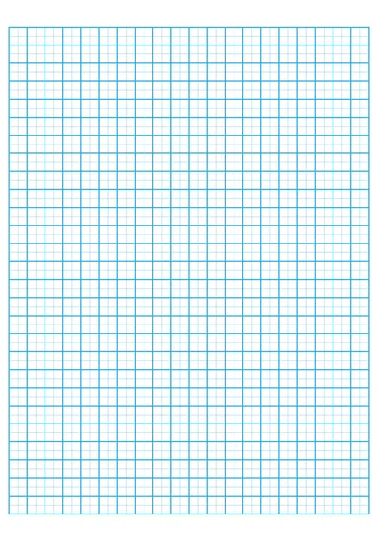 Engineering Graph Papier Druckbare Graphik Papier Vektor Illustration — Stockvektor