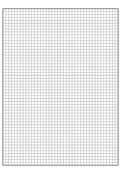 Inženýrské Milimetrový Papír Tisk Milimetrový Papír Vektorové Ilustrace — Stockový vektor