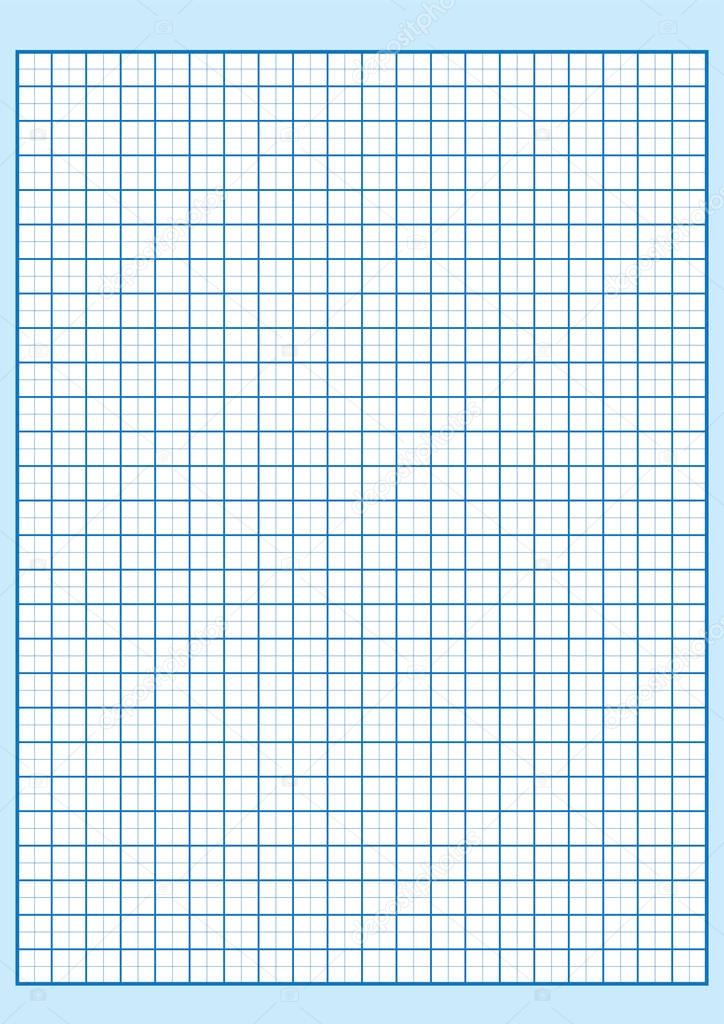 engineering graph paper Printable Graph Paper vector illustration