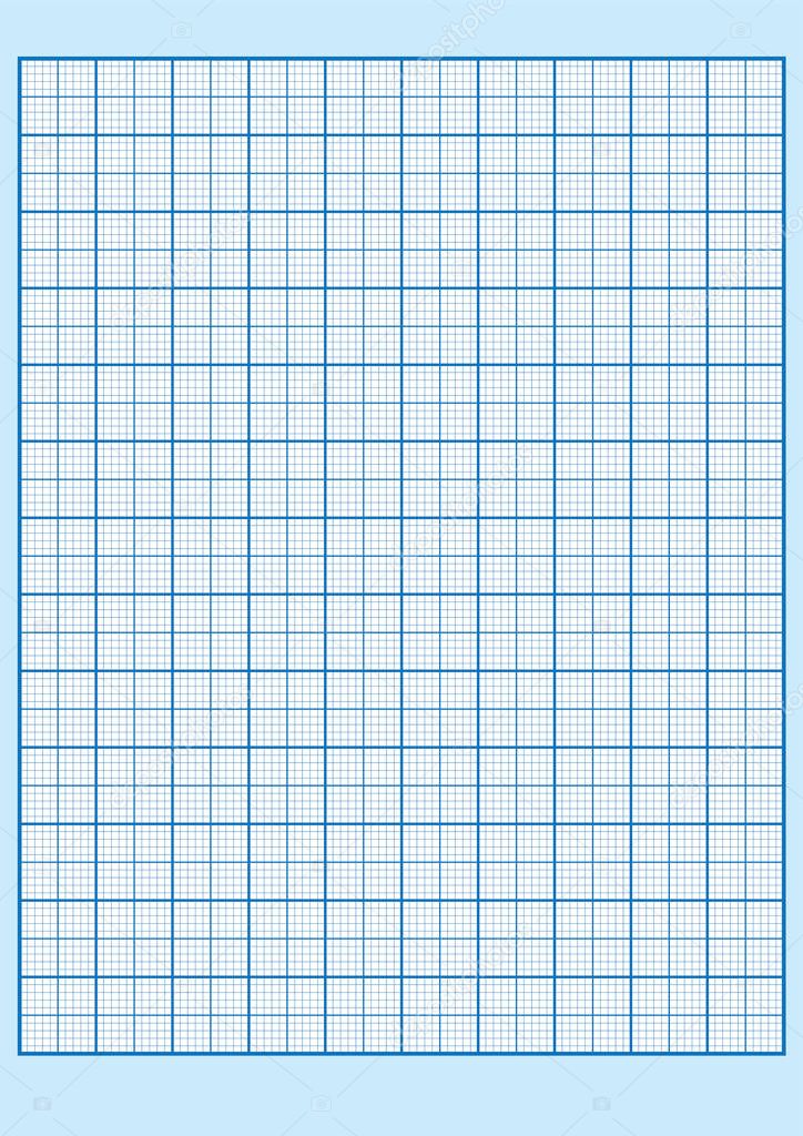 engineering graph paper Printable Graph Paper vector illustration