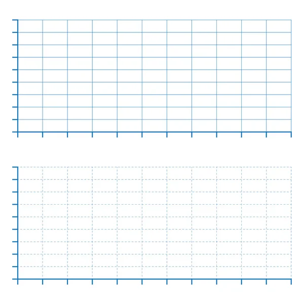 Grafik Çizgi Grafiği Grafik Kağıdı Yazdırılabilir Vektör Çizim Derecelendirme Satır — Stok Vektör