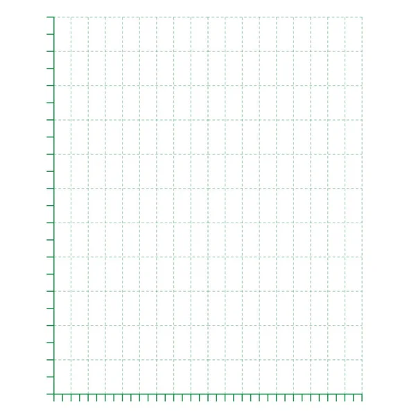 Ratings Linje Graf Linje Diagram Rutat Papper Utskrivbara Vektorillustration — Stock vektor