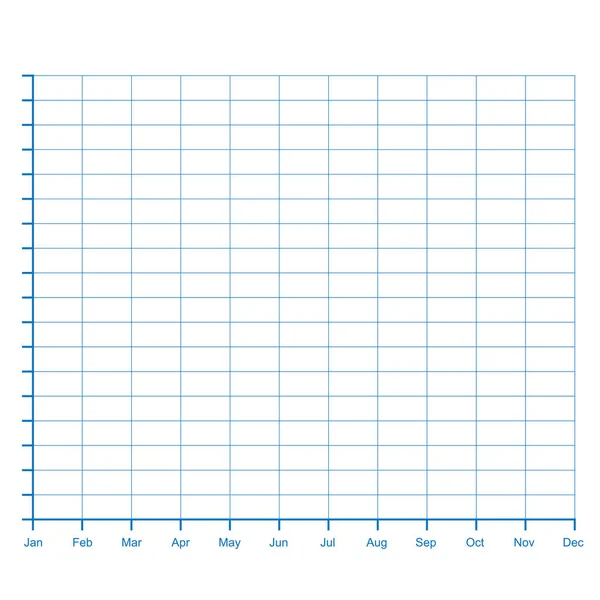 Classificação Gráfico Linha Gráfico Gráfico Gráfico Papel Ilustração Vetorial Imprimível — Vetor de Stock