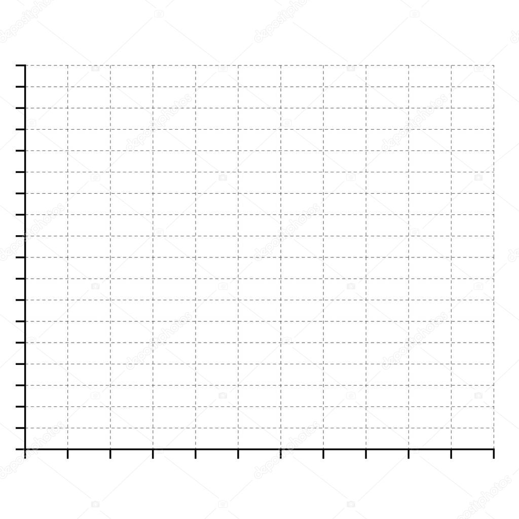 ratings line graph  line chart  graph paper Printable vector illustration