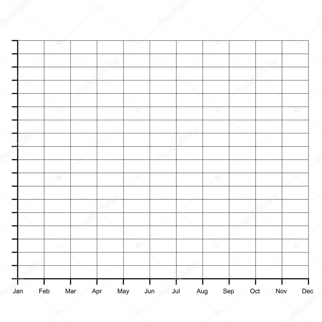 ratings line graph line chart graph paper printable vector illustration