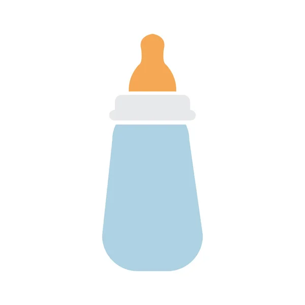 Fles Baby Fles Voeding Voor Zuigelingen Peuters Vector Illustratie — Stockvector