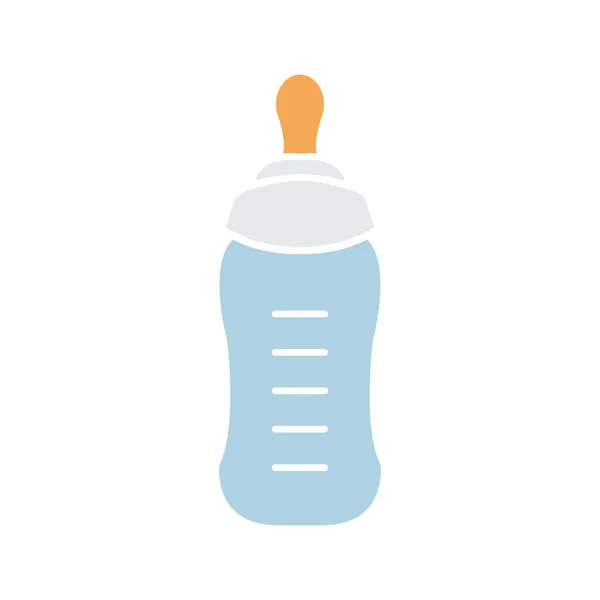 Utfodring Flaska Flaska Eller Baby För Spädbarn Och Småbarn Vektor — Stock vektor
