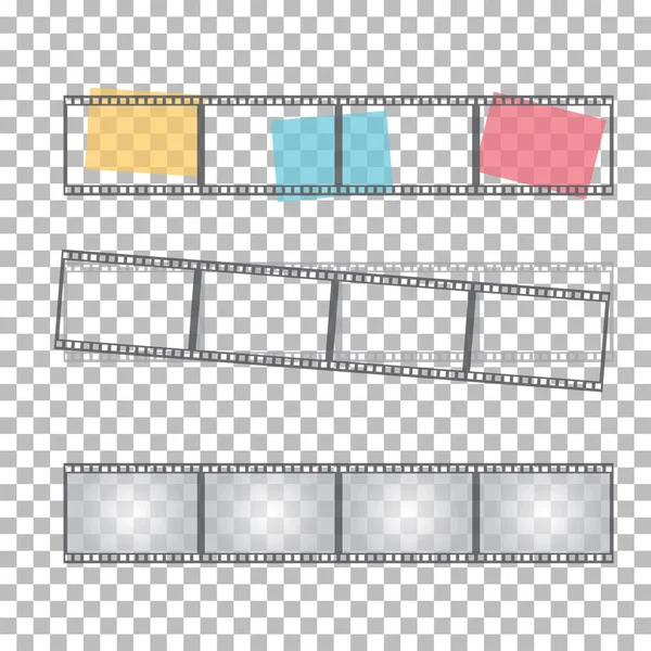 空白胶片框架股票例证 帧膜矢量图象 — 图库矢量图片