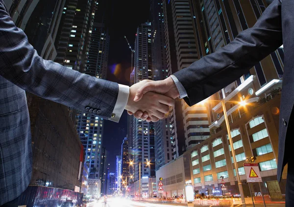 Business handshake gesto — Foto Stock