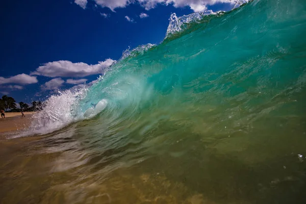 Velká vlna oceánu — Stock fotografie