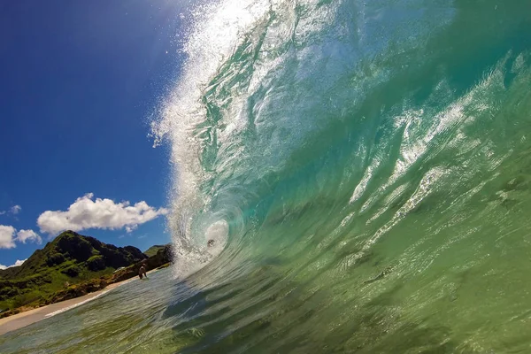 Grande vague océanique — Photo