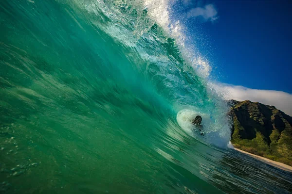Grande onda oceanica — Foto Stock