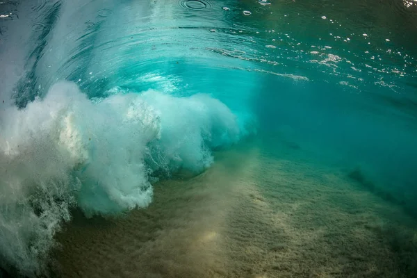 Onda de água do mar — Fotografia de Stock