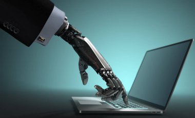 Robot sanal dünyada son derece detaylı modeli