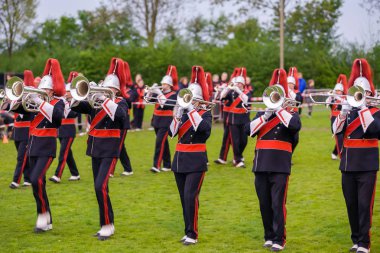 Konser Bant ya da windband performans sırasında bile