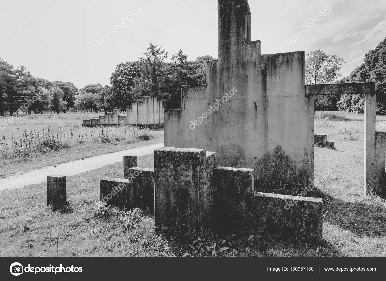 Holocausto memorial nacional holandês, westerbork — Stock ...