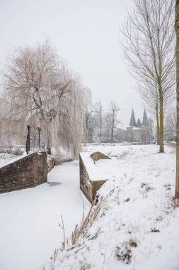 Eski kent kapısı kış city Park 