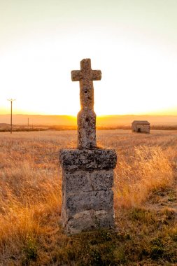 Günbatımı Rhone Vadisi alanlarında
