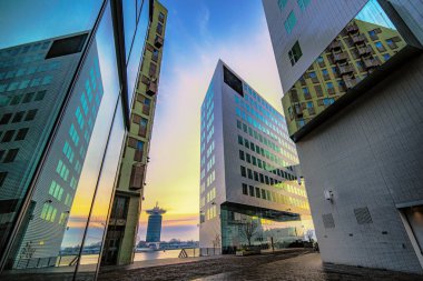 Amsterdam, Hollanda 'da modern mimari bölgesi