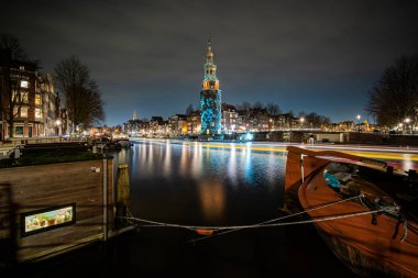 Montelbaan Kulesi, c 'nin Ürdün mahallesindeki kanal boyunca.