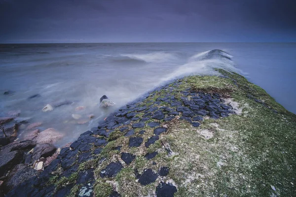 Hollanda Nın Friesland Eyaletindeki Hindeloopen Kasabası Yakınlarındaki Ijsselmeer Tipik Bir — Stok fotoğraf