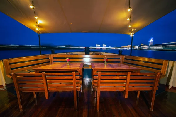 View Aft Historic Party Ship River Ijssel Kampen Overijssel Martiem — Stock Photo, Image