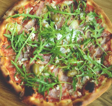 Taze İtalyan pizza portre