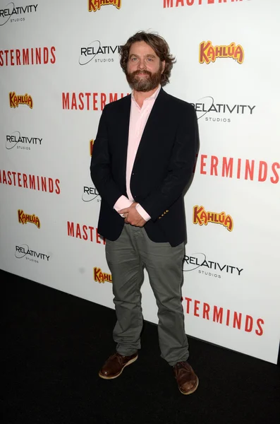 Actor Zach Galifianakis —  Fotos de Stock