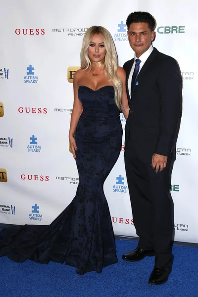 Aubrey O'Day, Paul Delvecchio — Zdjęcie stockowe