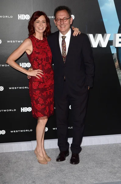 Carrie Preston, Michael Emerson — Stockfoto