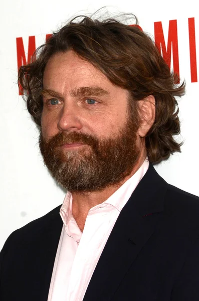 Aktor Zach Galifianakis — Zdjęcie stockowe