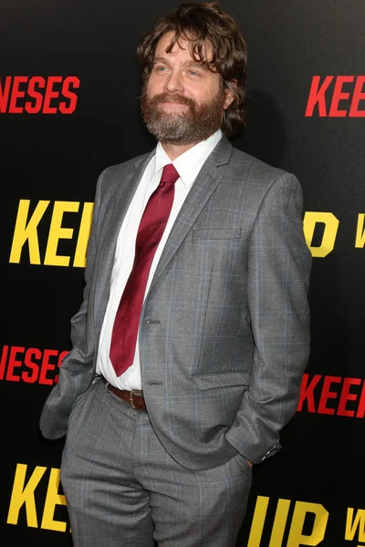 Aktor Zach Galifianakis — Zdjęcie stockowe