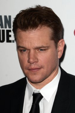 aktör Matt Damon