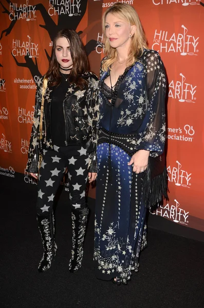 Frances Bean Cobain, Courtney Love — Stockfoto