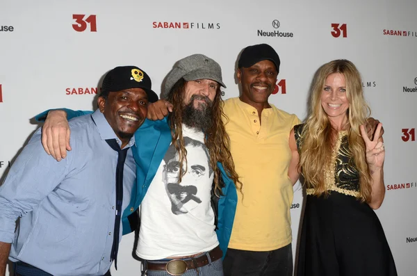 Kevin Jackson, Rob Zombie, Lawrence Hilton-Jacobs, Sheri Moon Zombie — Foto Stock