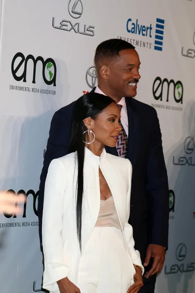 Jada Pinkett Smith, Will Smith — Stock Photo, Image