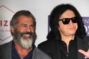 Mel Gibson, Gene Simmons