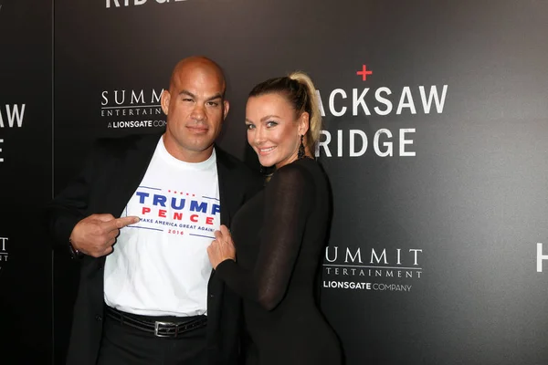 Tito Ortiz, Amber Nicole Miller — Stock Photo, Image