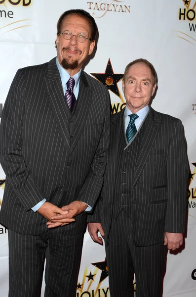 Penn Jillette, Teller — Stok fotoğraf