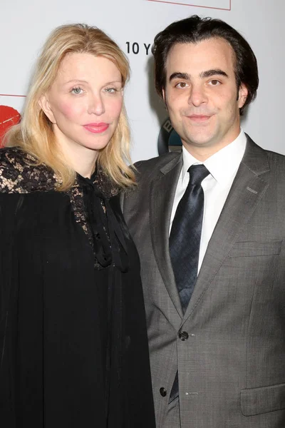 Courtney Love, Nicholas Jarecki — Foto de Stock