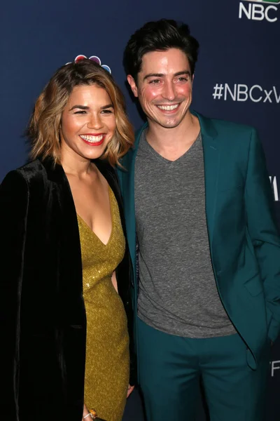 America Ferrera, Ben Feldman — Stock Photo, Image