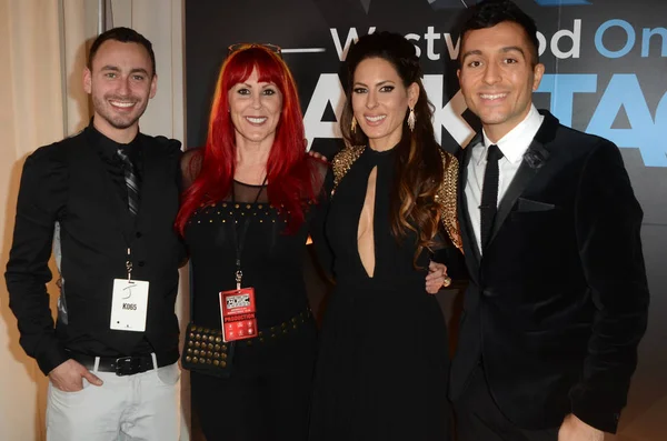 J. Buff, Teri Groves, Kerri Kasem, Ralphie Aversa — Stockfoto